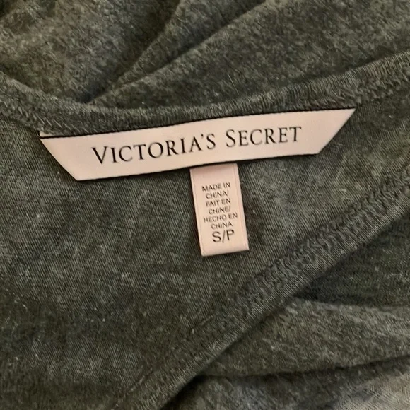 Victoria’s Secret Lounge Graphic Gray keep calm party on Tank Top - Picture 3 of 5